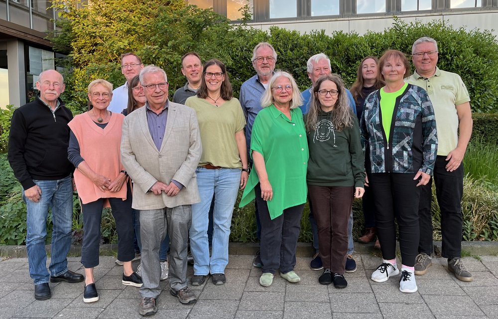 Gruppenbild der grünen Kandidierenden